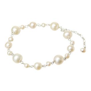 simplicity pearl bracelet by chez bec