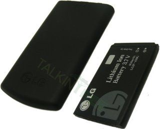 LG OEM CF360 BLACK DOOR + LGIP 430G BATTERY Cell Phones & Accessories