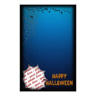 Halloween Photo Frame Personalized Stationery