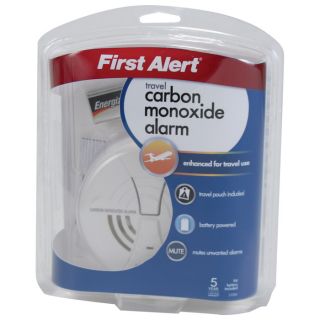First Alert Travel Carbon Monoxide Alarm, Model# C0250T  Gas Detection