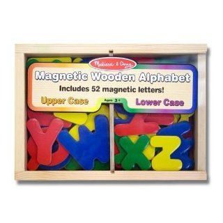 Melissa & Doug Magnetic Wooden Alphabet Toys & Games