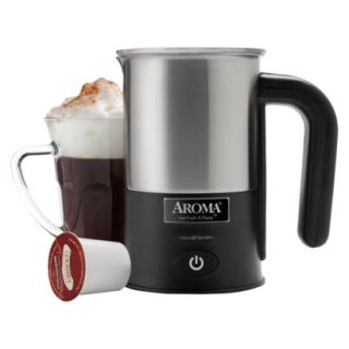 AROMA Stainless Steel Milk Frother    2 cup
