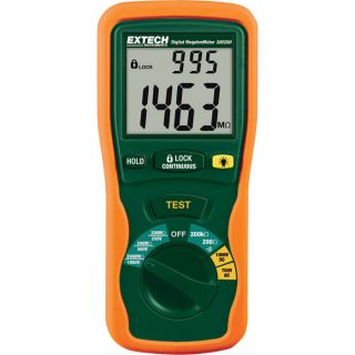 Extech Handheld Megohmmeter, Model# 380260  Megohmmeters