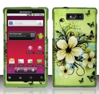 Motorola Triumph Wx435 Case   Blooming Hawaiian Flowers Hard Case Cell Phones & Accessories