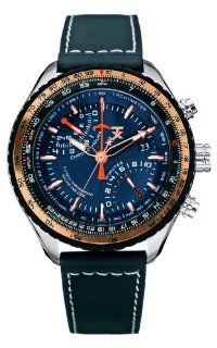 TX Men's T3C426 600 Series Pilot Fly back Chronograph Dual Time Zone Watch Watches