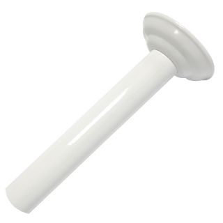 Style Selections 72 in White Adjustable Shower Rod