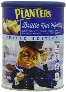 Planters Brittle Nut Medley Canister, 19.25 Ounce  Candy Brittle  Grocery & Gourmet Food