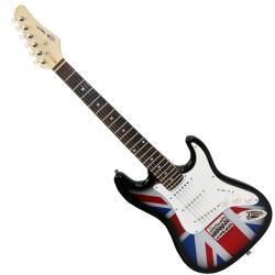 SVP dr. Tech Kids MS X2 British Flag Design Electric Guitar SVP Guitars & Amplifiers