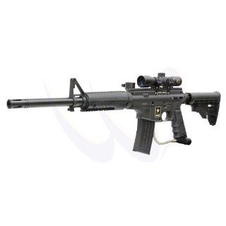 Tippmann US Army Alpha Black ELITE Tactical M18 SC430B Paintball Gun  Sports & Outdoors