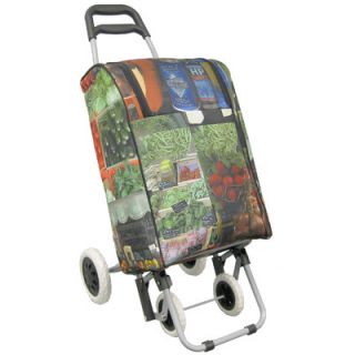 McBrine Luggage Insulated Shoppers Tote on 4 Wheels