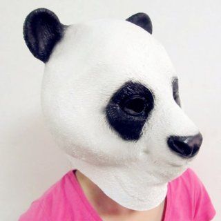 Funny Panda Head Mask For Halloween Anime Kung Fu Panda Cosplay Latex Mask Gift Toys & Games