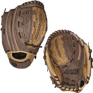 Wilson A440 11 1/2 inch Fast Pitch Softball Glove Mitt  Softball Outfielders Gloves  Sports & Outdoors