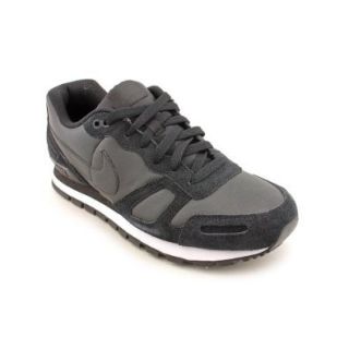 Nike Mens Air Waffle Trainer Leather Black 454395 441 Cross Trainer Shoes Shoes