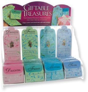 Giftable Treasures Tri Charm Pendant (36 Pack) [Misc.] Jewelry