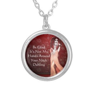 Custom Funny Drag Queen Personalized Necklace