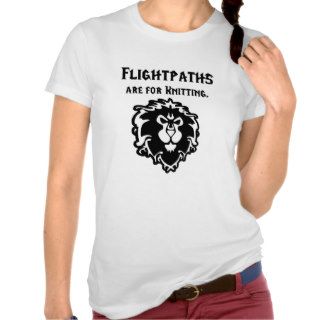 world of warcraft alliance flightpath tee (womens)