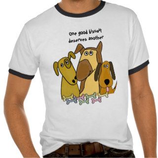 AG  Funny Dog Biscuit Cartoon Shirt