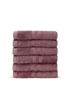 Plush Hand Towels (Set of 6) by Imperial