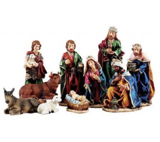 10 Piece Nativity Set by Sterling —