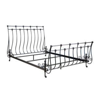 Bello Metal Sleigh Bed