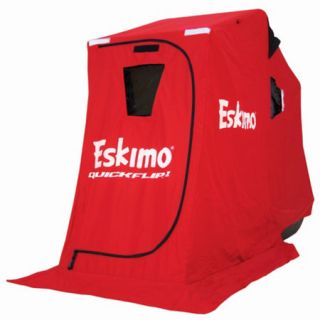 Eskimo QuickFlip 1 Ice Shelter with Tripod Chair 774075