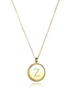 "Z" Initial Pendant Necklace by Amelia Rose Design