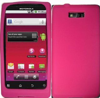 Pink Soft Silicone Gel Skin Cover Case for Motorola Triumph WX435 Cell Phones & Accessories