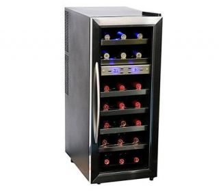 Whynter 21 Bottle Dual Temperature Zone Wine Cooler —