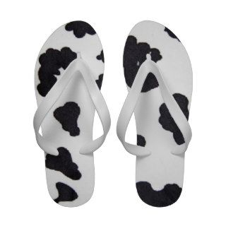 Cow Leather Texture Design Sandals
