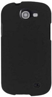 Reiko RPC10 SAMI437BK Premium Rubberized Sleek Protective Case for Samsung Galaxy Express i437   1 Pack   Retail Packaging   Black Cell Phones & Accessories