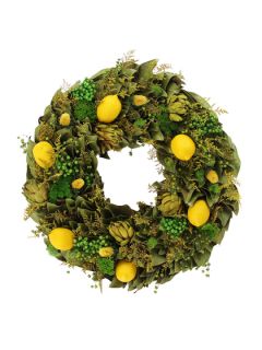 Lemon Sorbet Wreath by The Magnolia Company