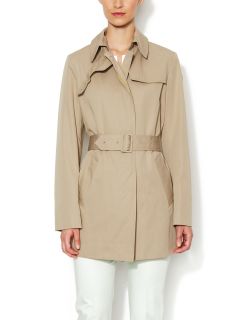 Cotton Belted Trench Coat by Piazza Sempione