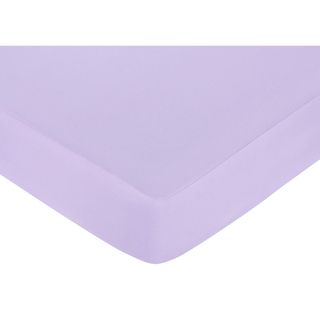 Sweet JoJo Designs Purple Fitted Crib Sheet Sweet Jojo Designs Baby Bed Sheets