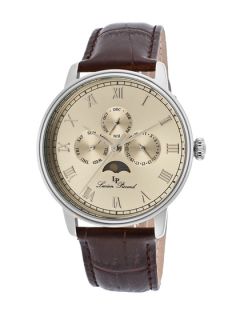 Mens Moubra Light Gold Dial Watch by Lucien Piccard