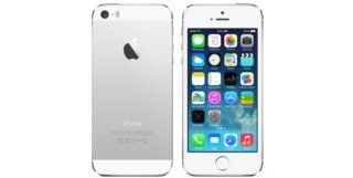 Apple iPhone 5s 32GB 4G LTE Silver White   Sprint Cell Phones & Accessories