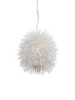 Sea Urchin Mini 1 Light Pendant   White Finish by Varaluz