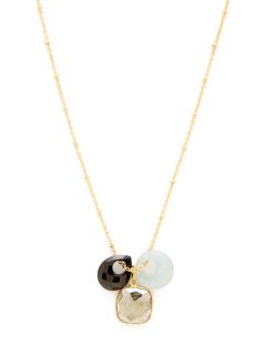 Pyrite Pendant Necklace by Alanna Bess Jewelry