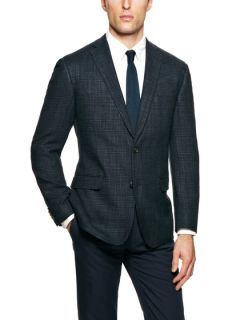 Plaid Blazer by Elie Tahari Suiting