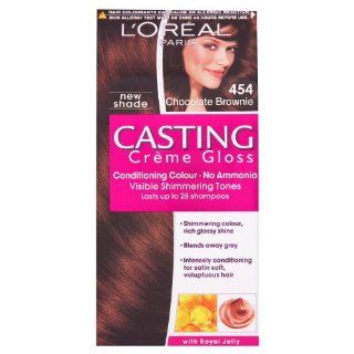 Loreal Casting Crme Gloss NEW Chocolate Brownie 454  Chemical Hair Dyes  Beauty