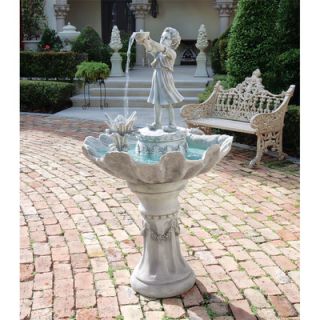 Design Toscano Resin LAcqua di Vita Sculptural Fountain