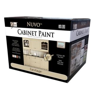Nuvo 62 fl oz Interior Satin Kitchen and Bath Cream Water Base Paint and Primer in One