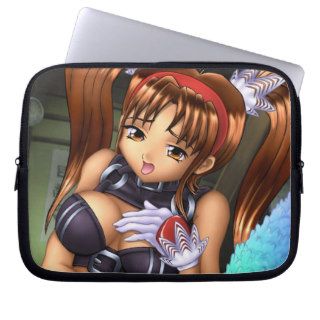 Anime Girl   Honey Laptop Computer Sleeves