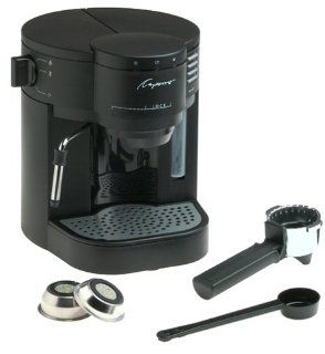 Capresso 101.01 ThermoCoil Pump Espresso Machine, Black Kitchen & Dining