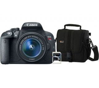 Canon EOS Rebel T5i 18MP Digital Camera w/Lens,Bag & 8GB Card —