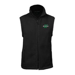 South Carolina Upstate Fleece Full Zip Black Vest 'Spartans U'  Sports Fan Outerwear Jackets  Sports & Outdoors