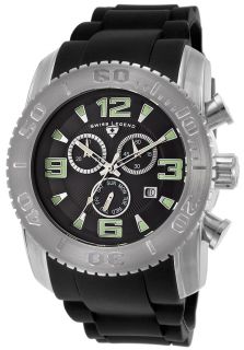 Swiss Legend 10067 01  Watches,Mens Commander Chronograph Black Dial Black Rubber, Chronograph Swiss Legend Quartz Watches