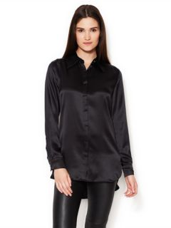 Silk Charmeuse Blouse by Magaschoni