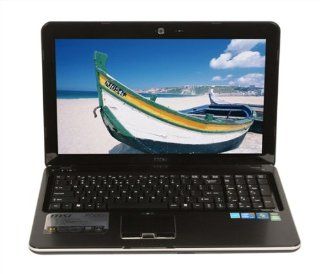 MSI P600 030US Laptop Computer   Intel Core i5 460M 4GB DDR3 500GB HD 15.6" HD Glossy Display  Black  Computers & Accessories