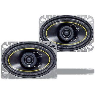 Kicker 07DS460 4 Inch X 6 Inch Coax Speakers (Pair)  Vehicle Speakers 