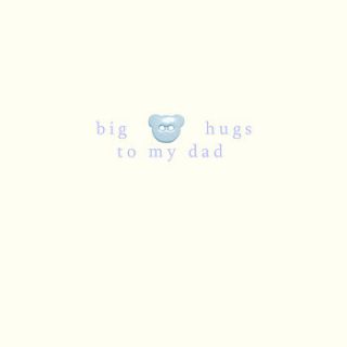 bear hugs card dad or daddy by laura sherratt designs